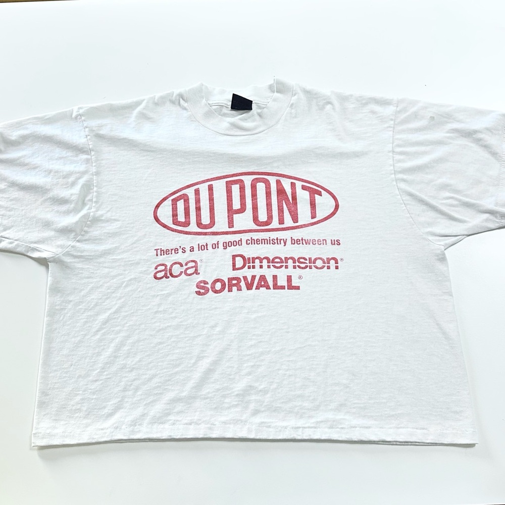 Vintage DuPont Single Stitch T Shirt (altered)